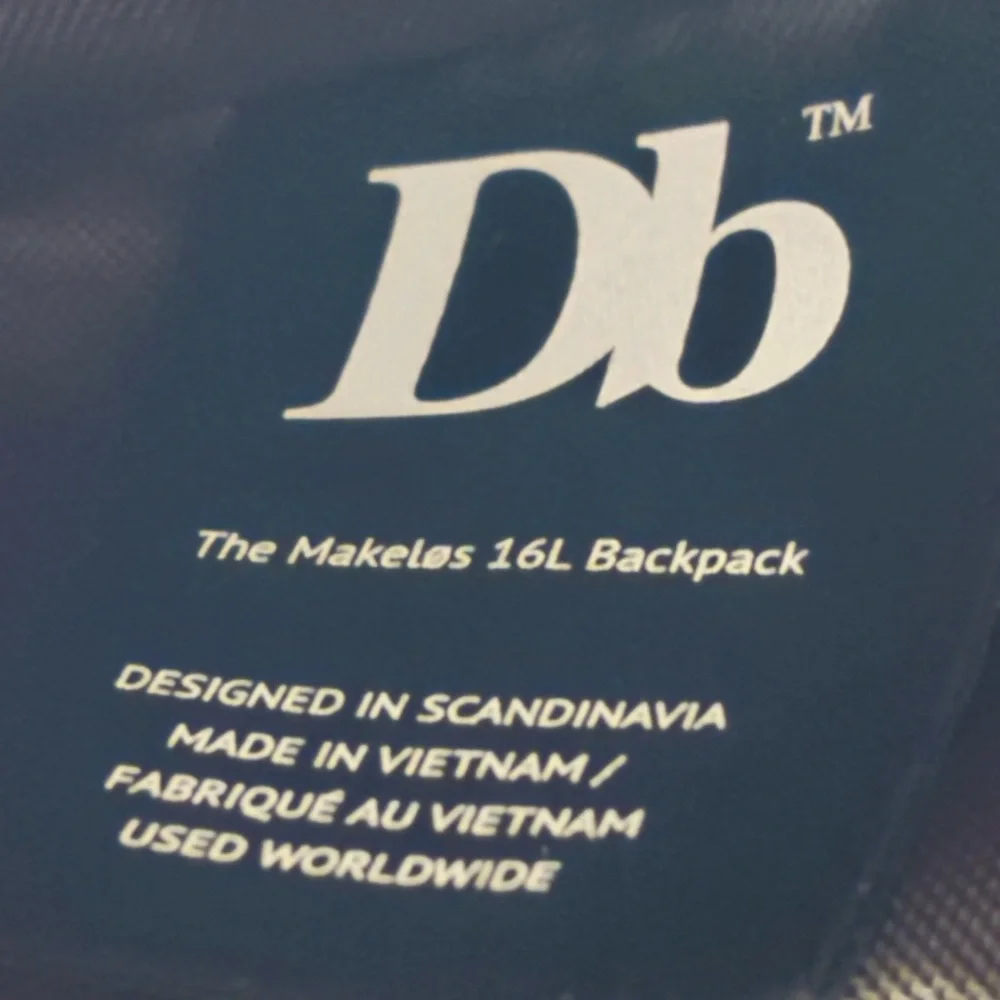 DB The Makelos 16L Backpack / Carry On in Sunbleached Red NEW